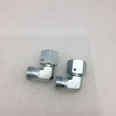 Adattatori metrici uniti JIC NPT del tubo flessibile di transizione maschio del gomito da 90 gradi idraulici